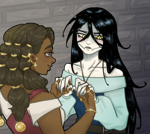 CG made for "To The Wayside", a VN inspired by the little mermaid.