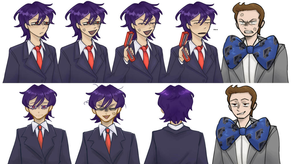 Sprites for Bandwidth, made for a 3 day game jam.